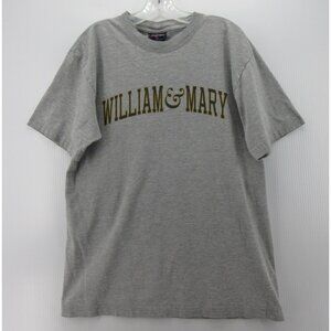 VINTAGE William & Mary Tribe Shirt Medium JanSport College Graphic Y2K